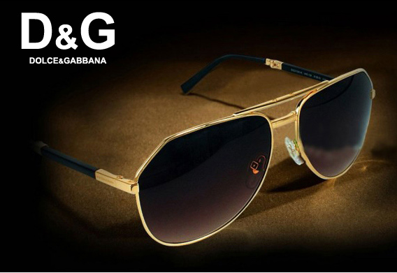 Kính mắt nam cao cấp Dolce Gabbana Gold Edition DG06