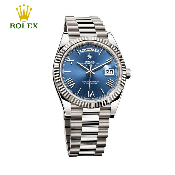 Đồng hồ nam Rolex Day-Date 228239 Blue Roman